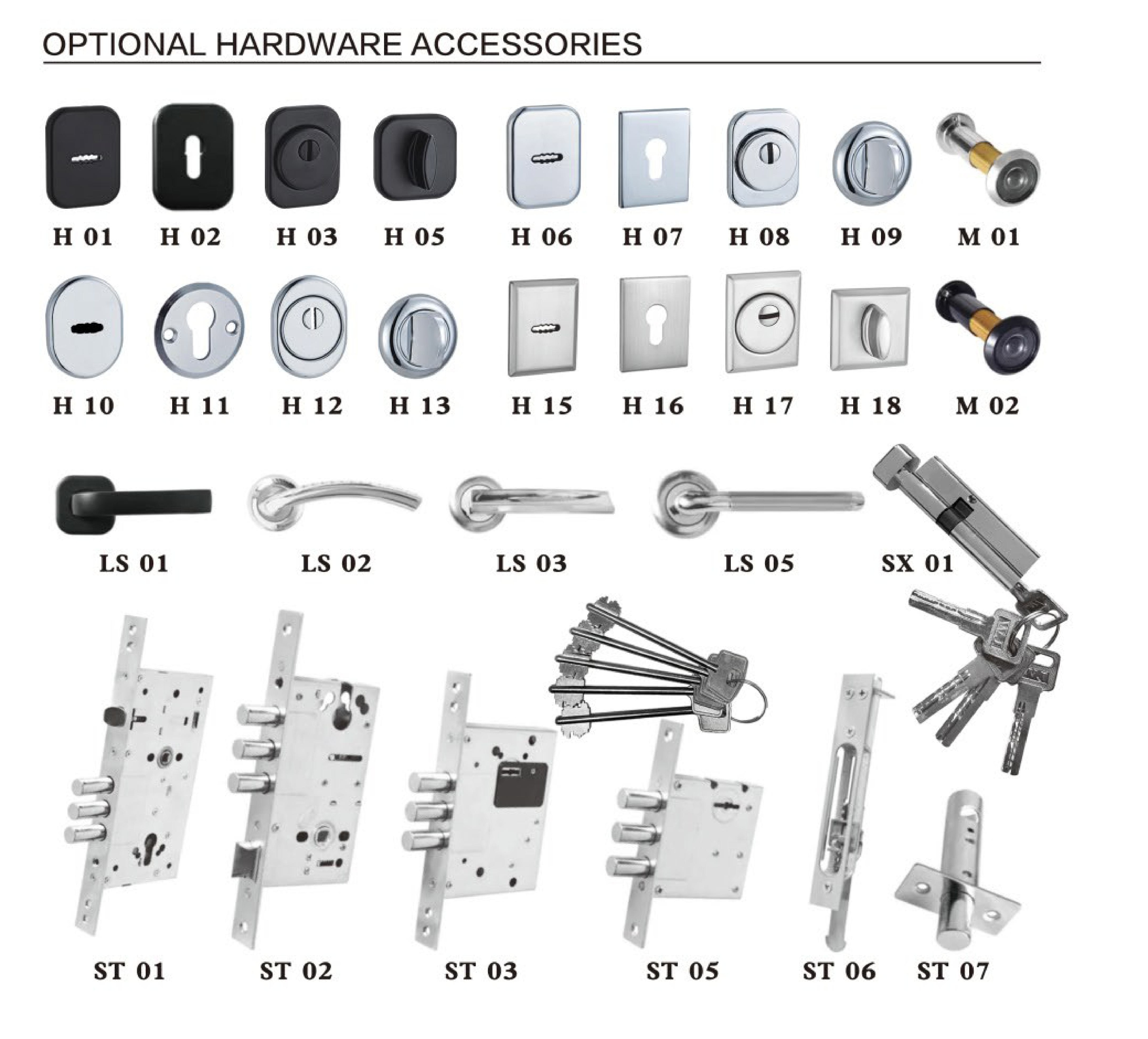 OPTIONALHARDWARE ACCESSORIES