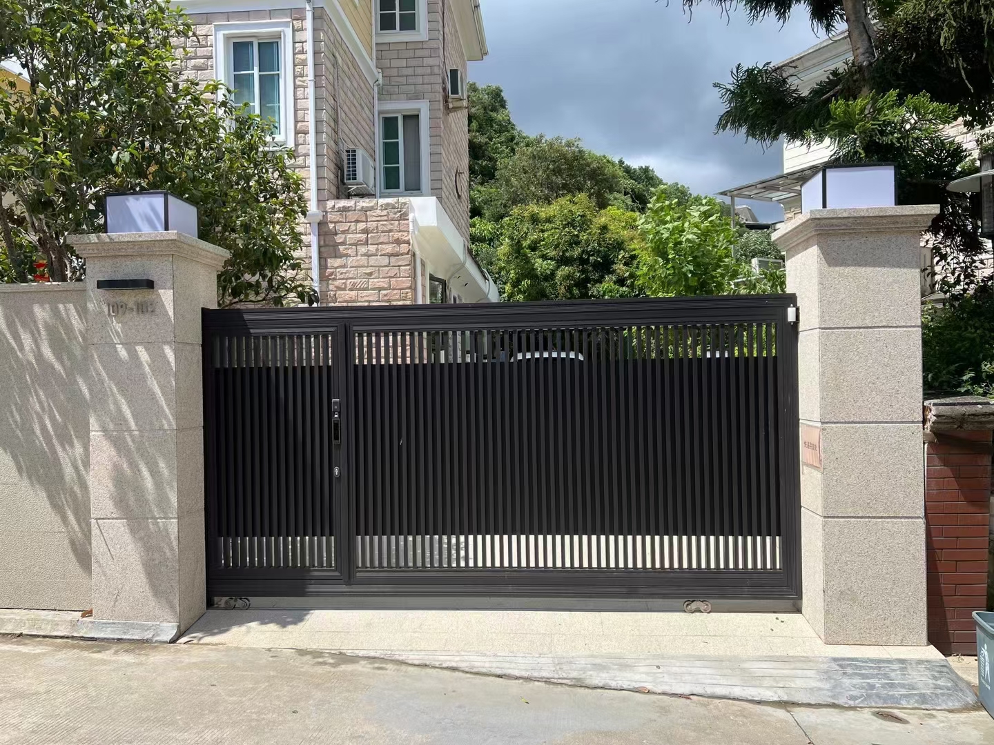 欧式美式铝艺大门围栏