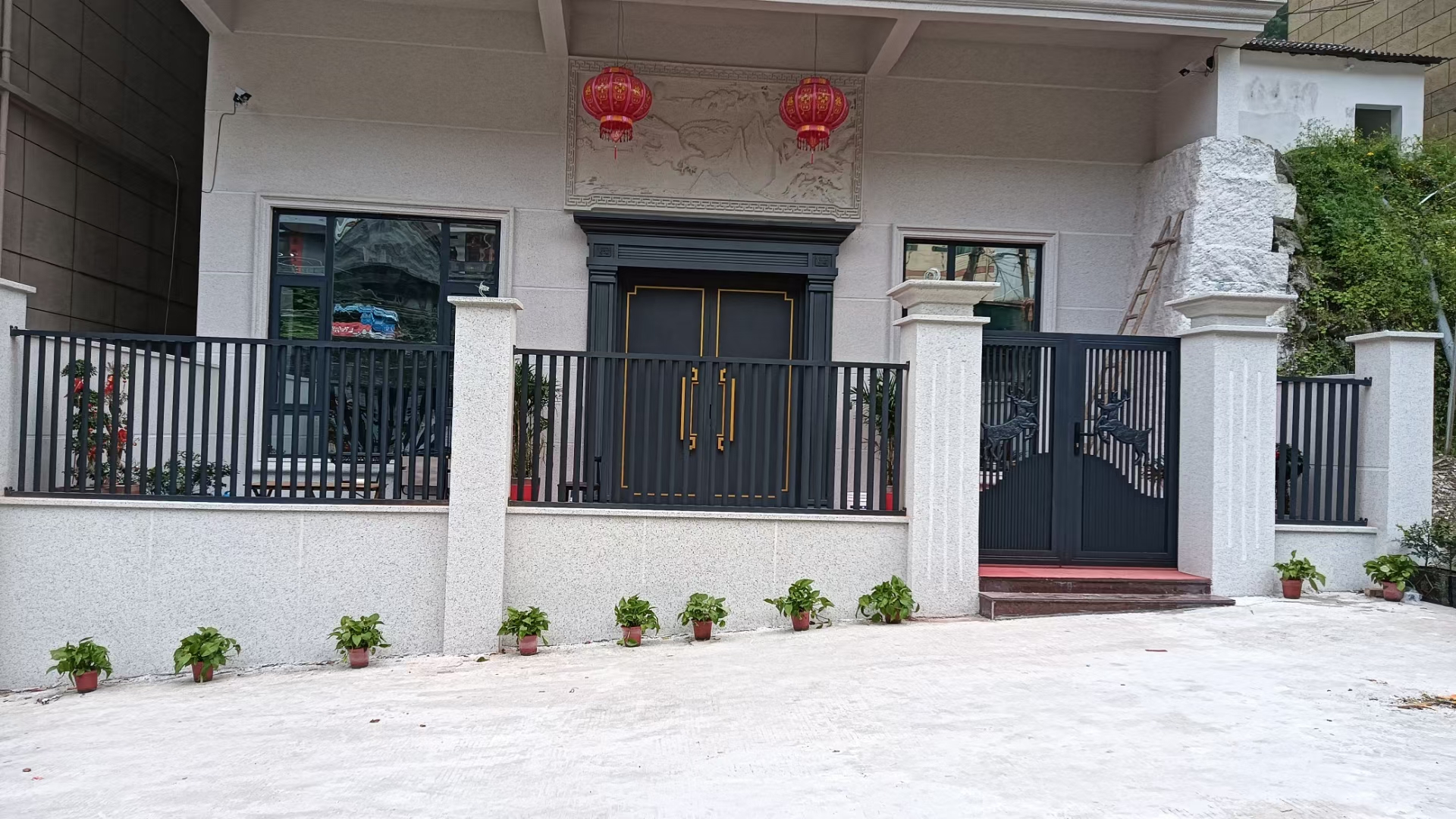 欧式美式铝艺大门围栏