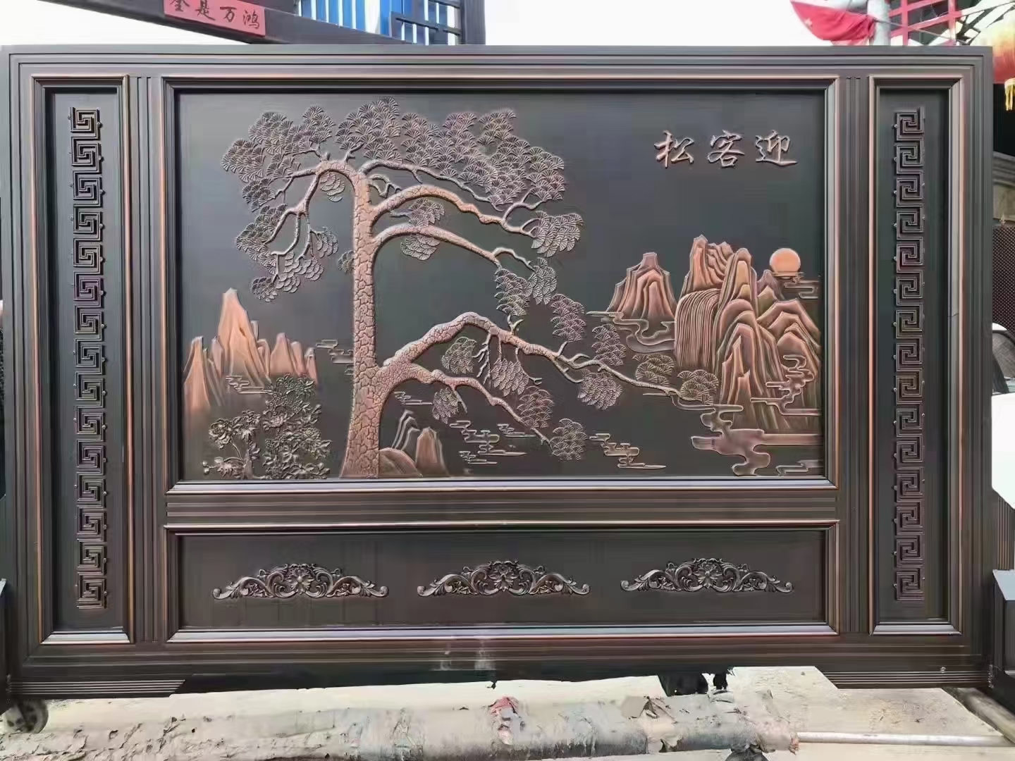欧式美式铝艺大门围栏