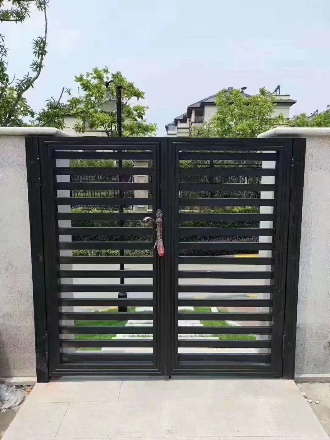 欧式美式铝艺大门围栏