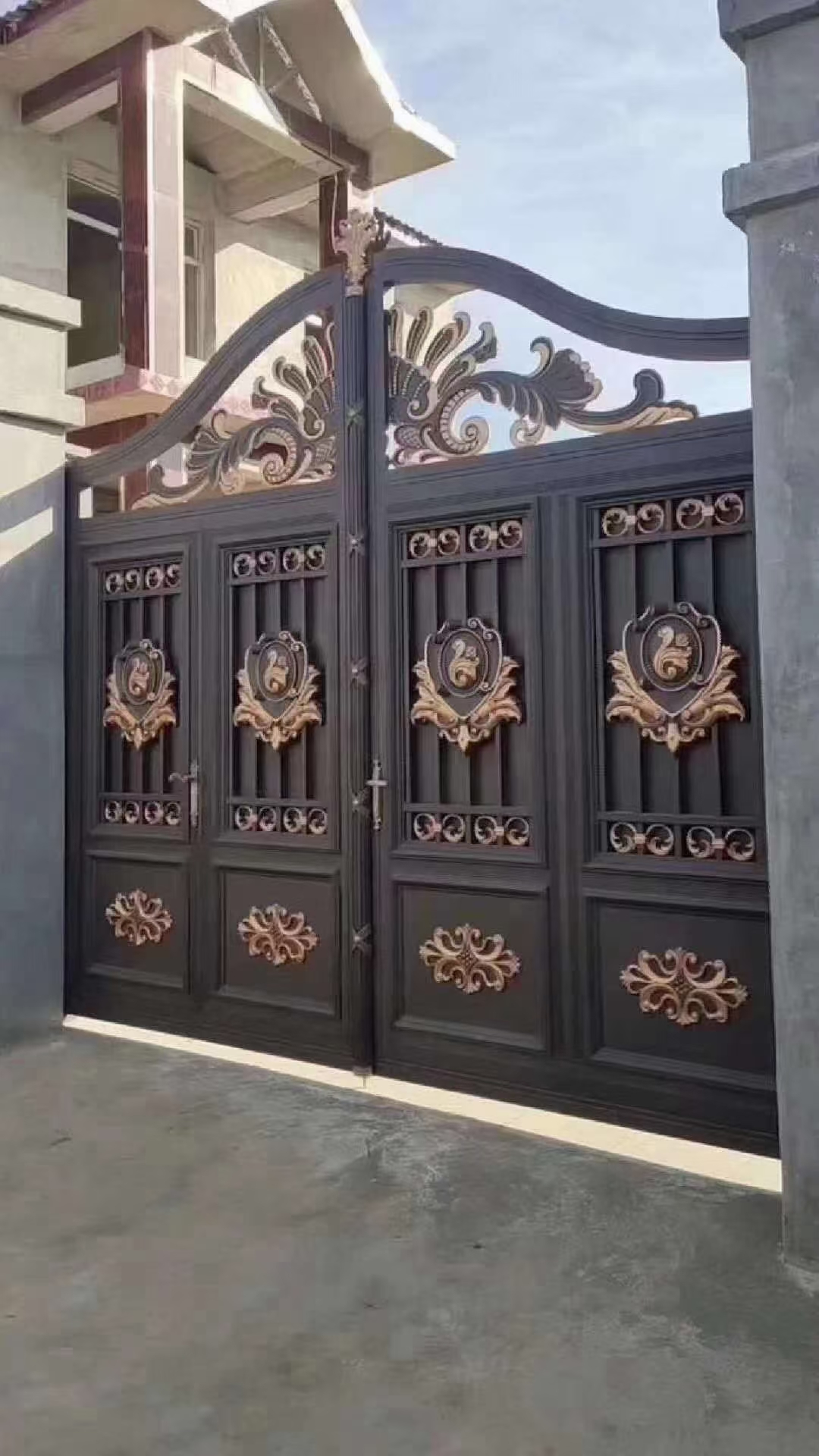 欧式美式铝艺大门围栏