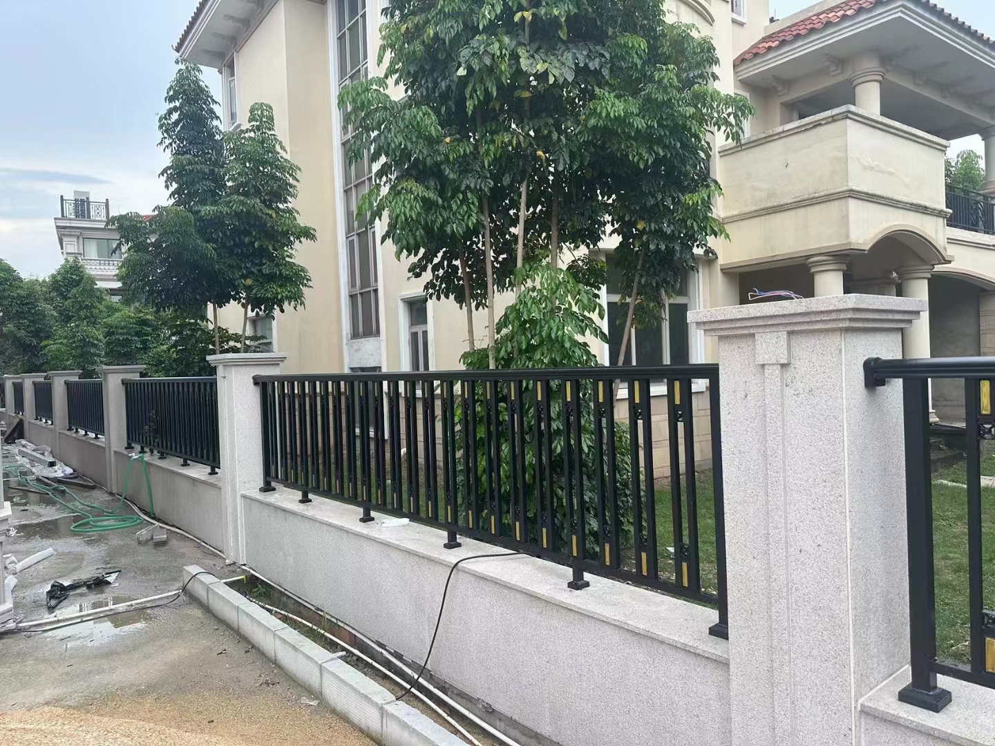 欧式美式铝艺大门围栏