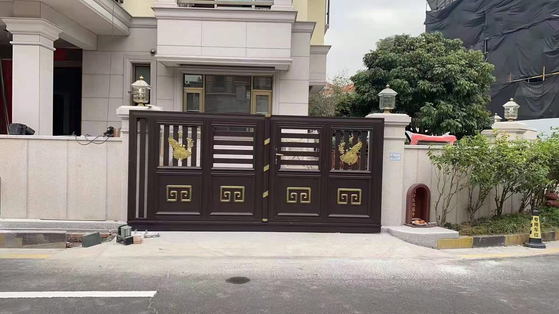 欧式美式铝艺大门围栏