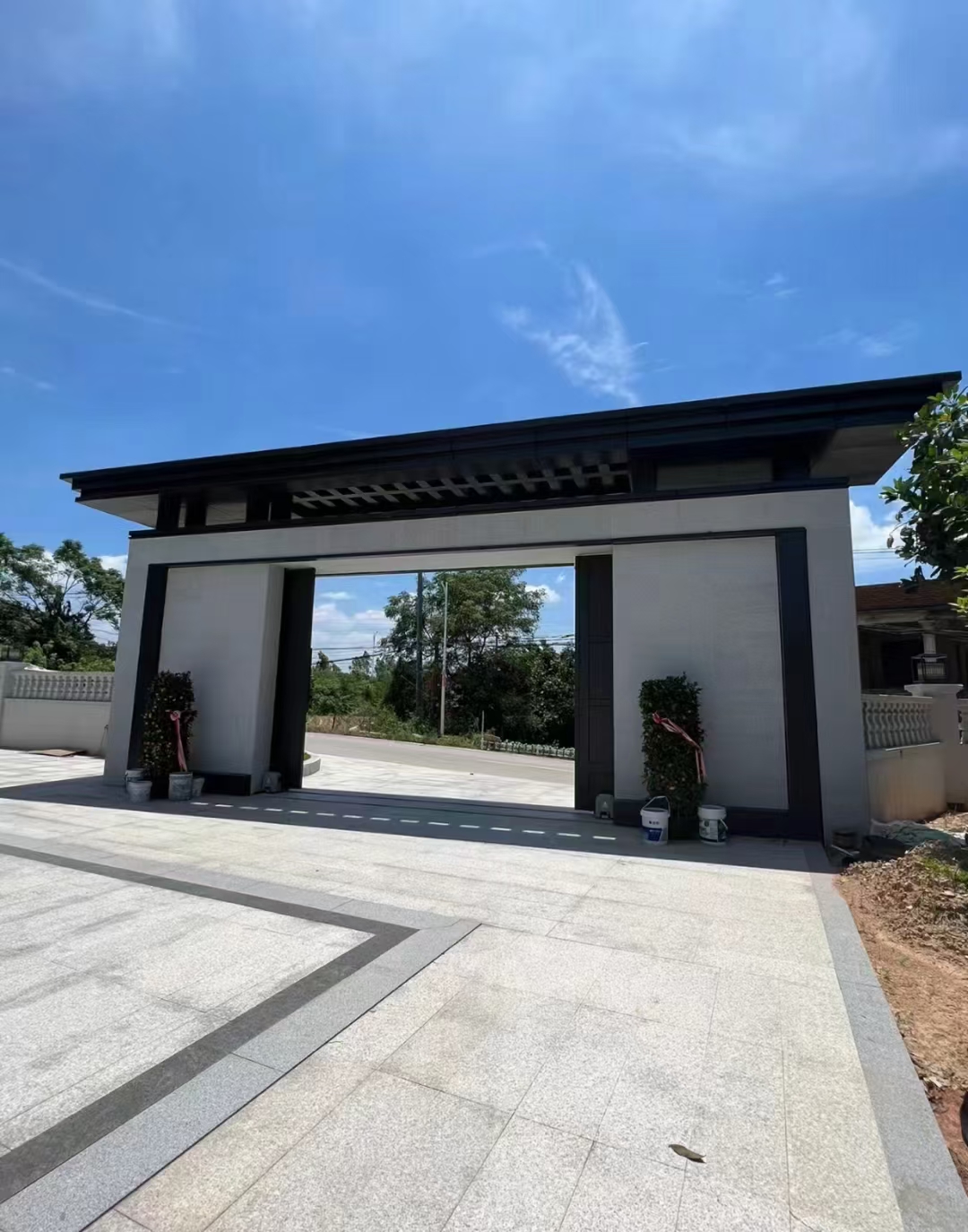 欧式美式铝艺大门围栏