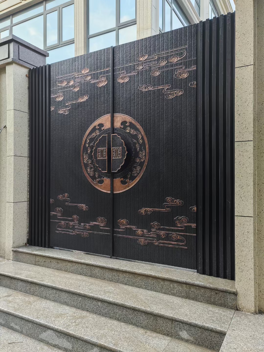 欧式美式铝艺大门围栏
