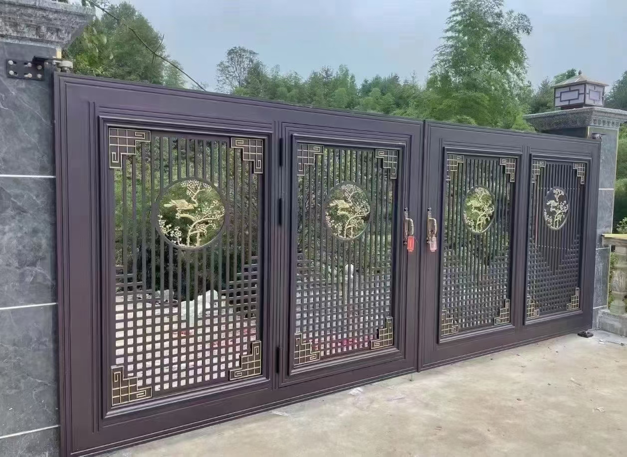 欧式美式铝艺大门围栏