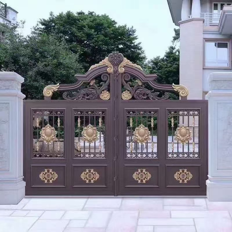 欧式美式铝艺大门围栏