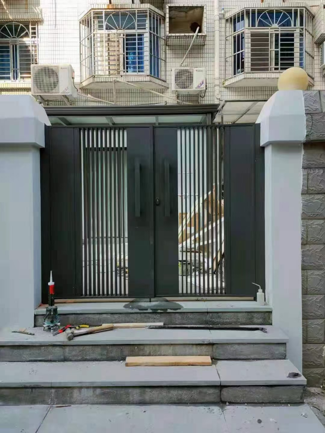 欧式美式铝艺大门围栏