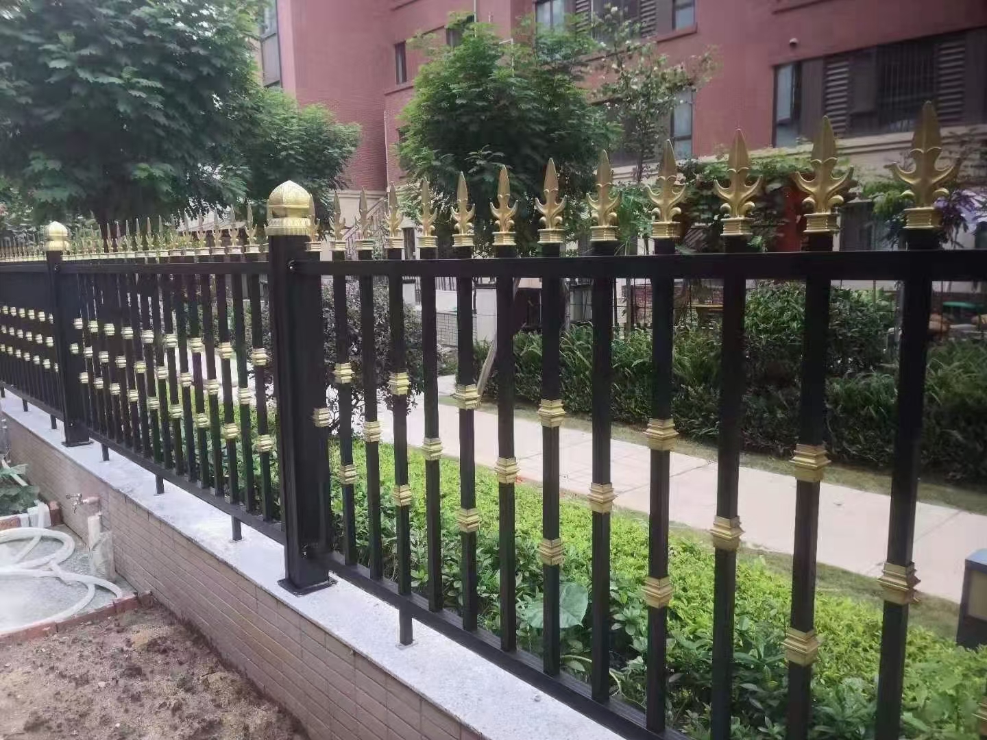欧式美式铝艺大门围栏
