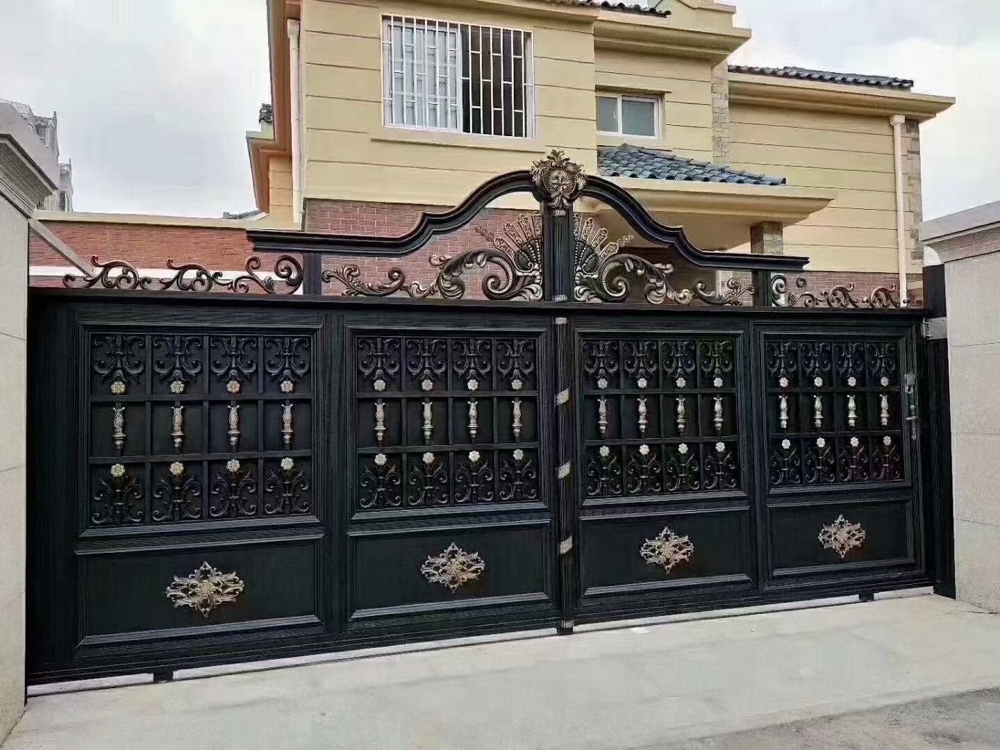 欧式美式铝艺大门围栏