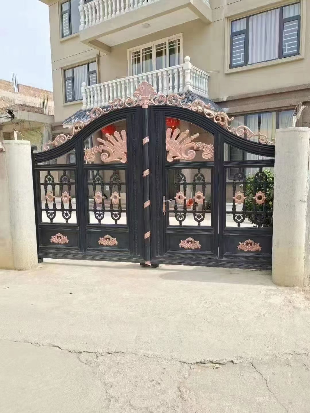 欧式美式铝艺大门围栏