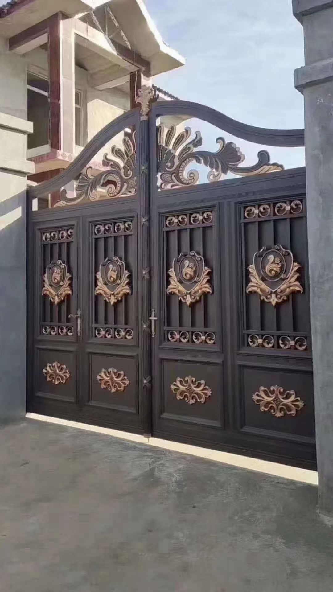 欧式美式铝艺大门围栏