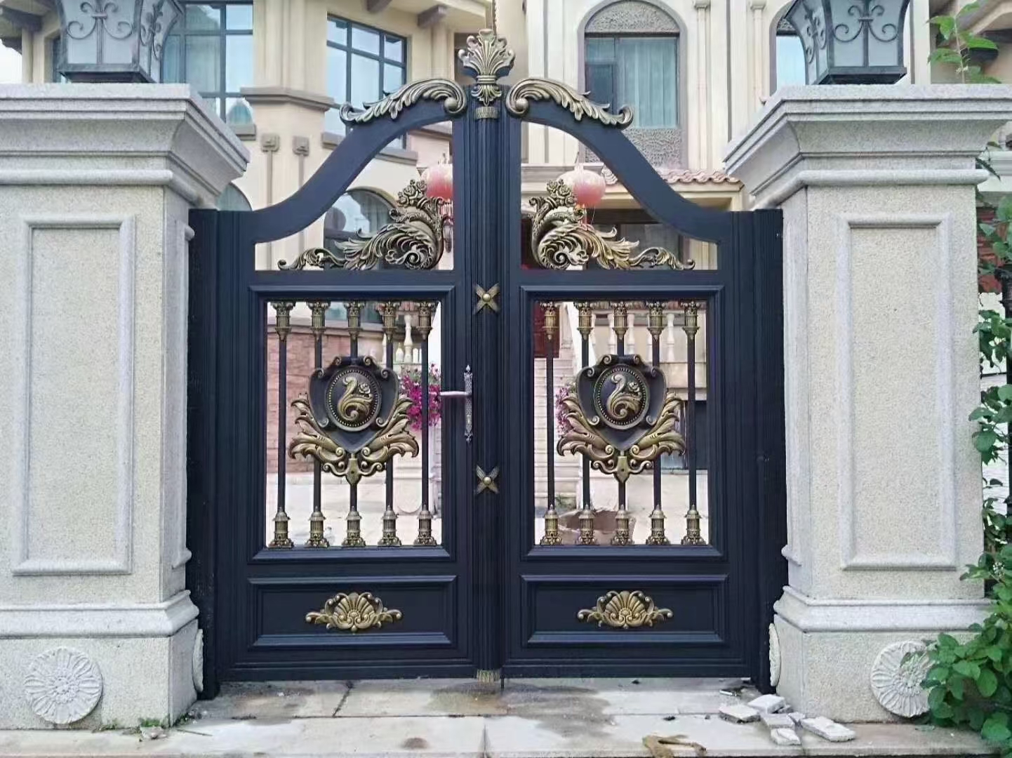欧式美式铝艺大门围栏