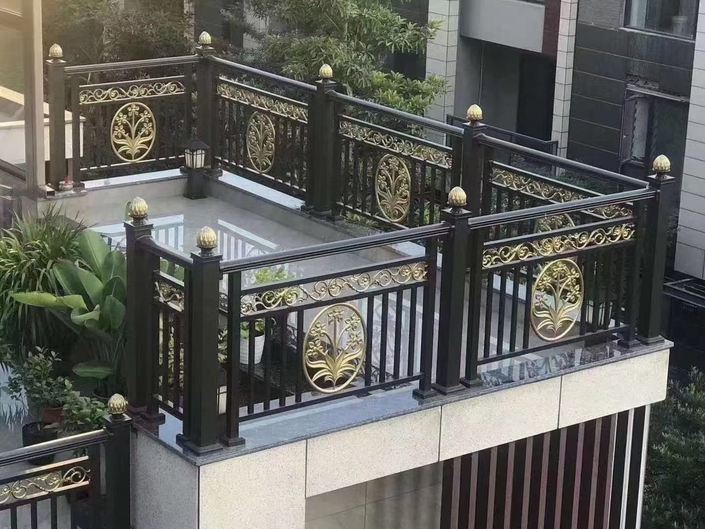 欧式美式铝艺大门围栏
