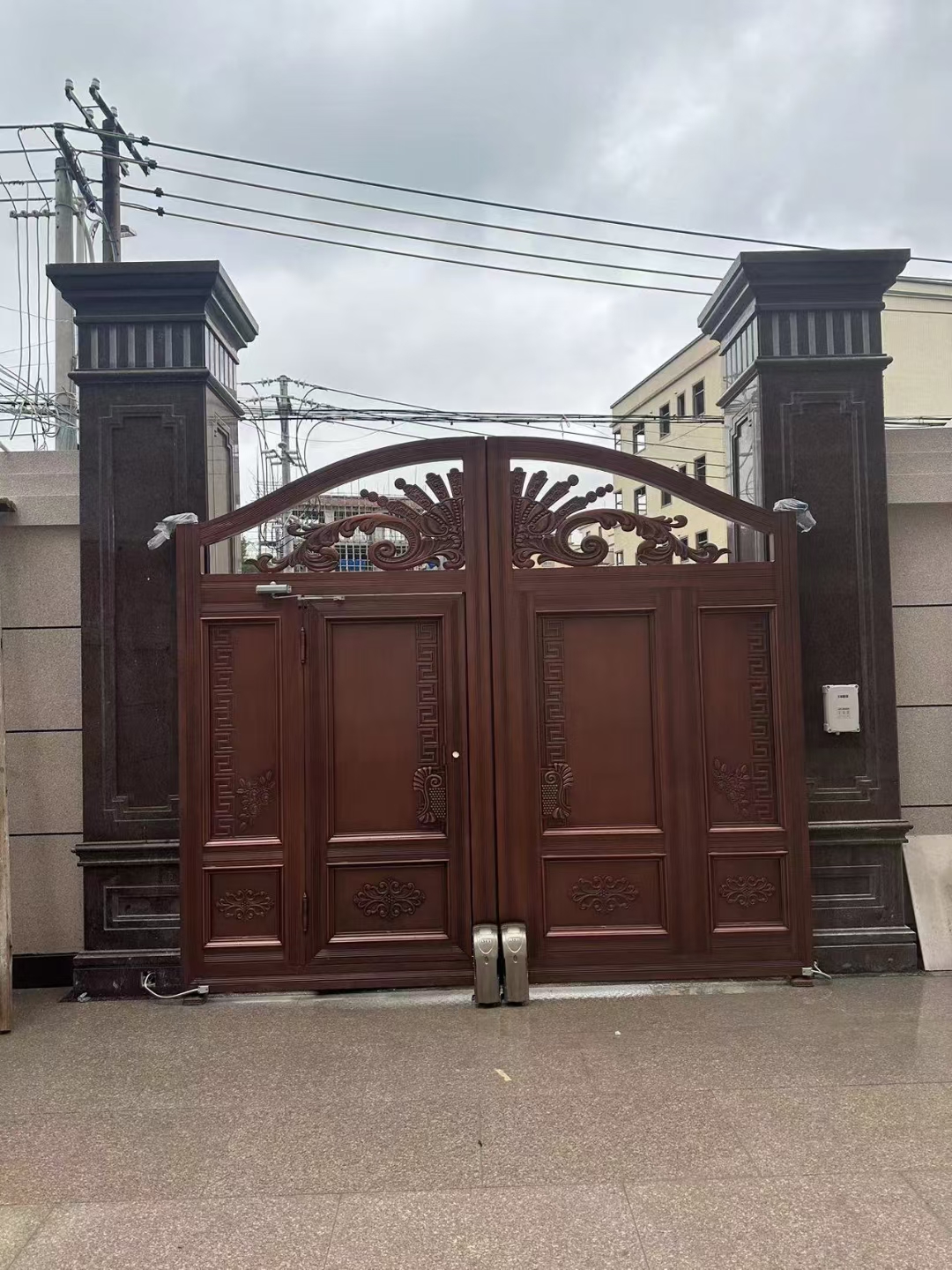 欧式美式铝艺大门围栏