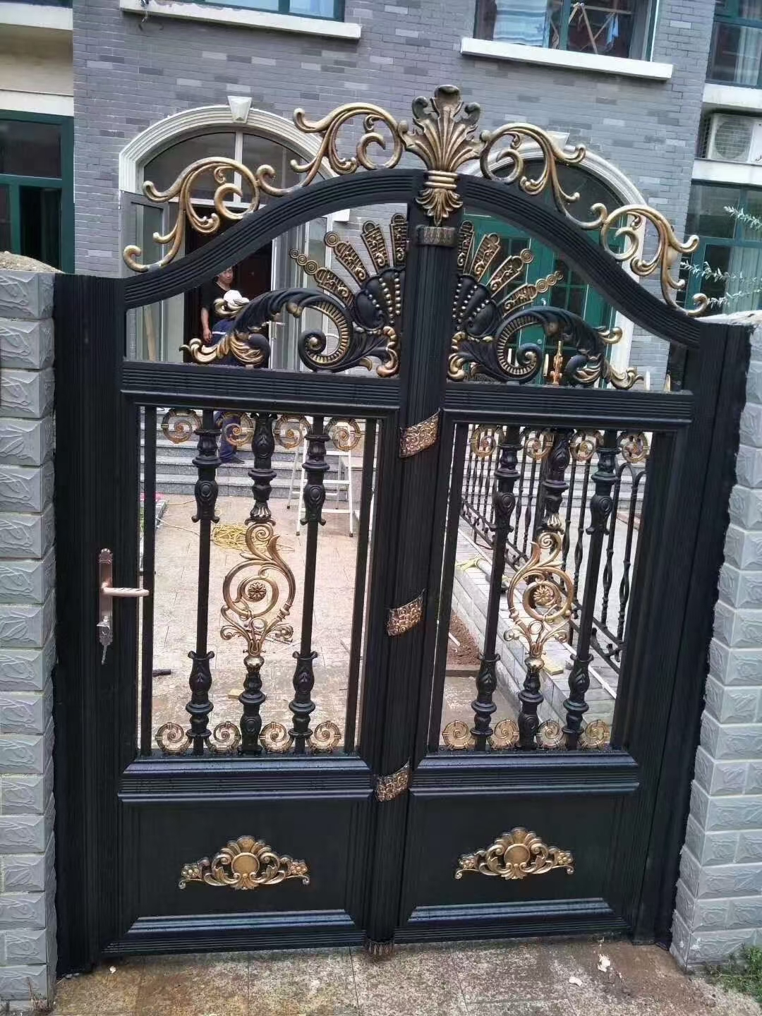 欧式美式铝艺大门围栏