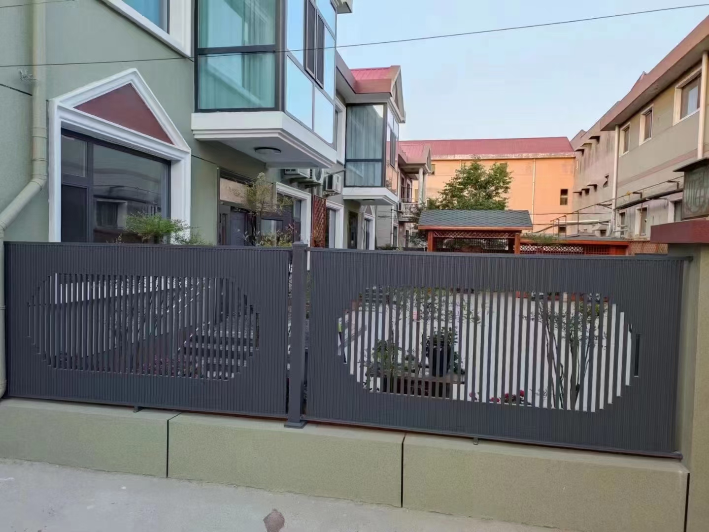 欧式美式铝艺大门围栏