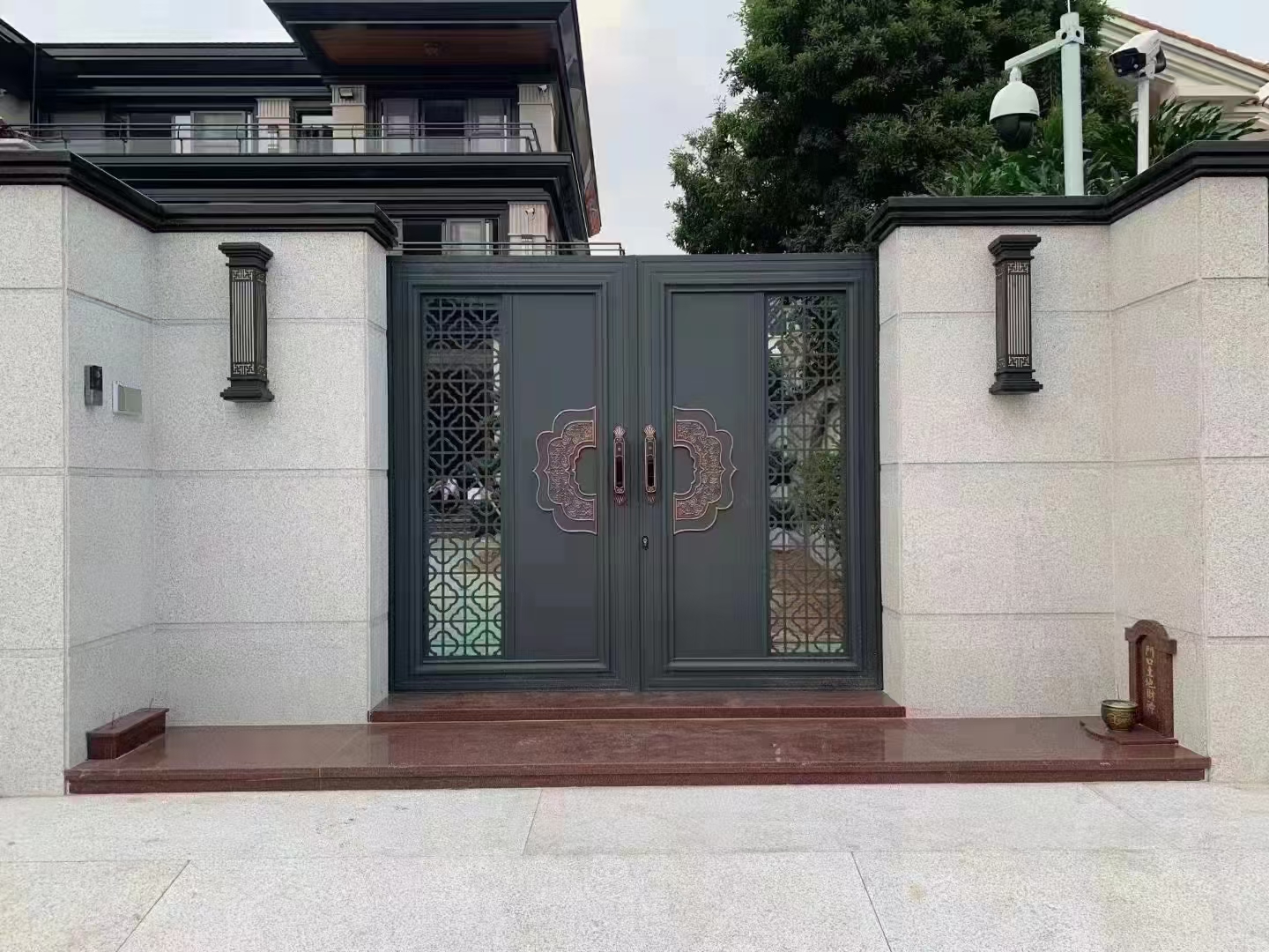 欧式美式铝艺大门围栏