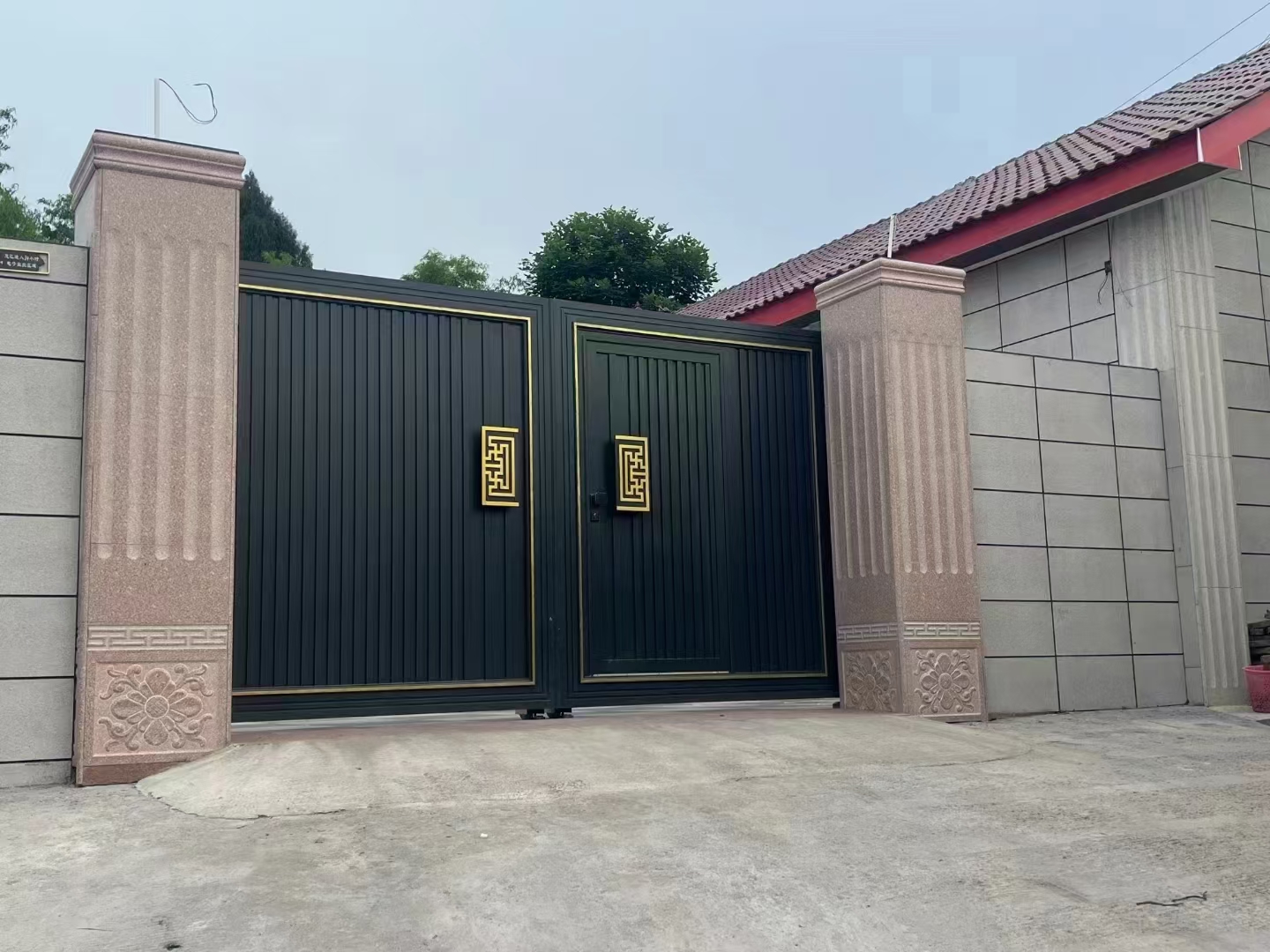 欧式美式铝艺大门围栏