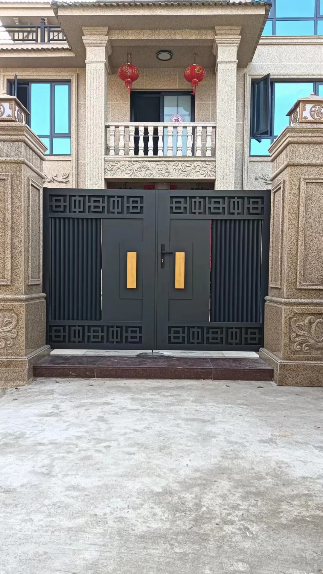 欧式美式铝艺大门围栏