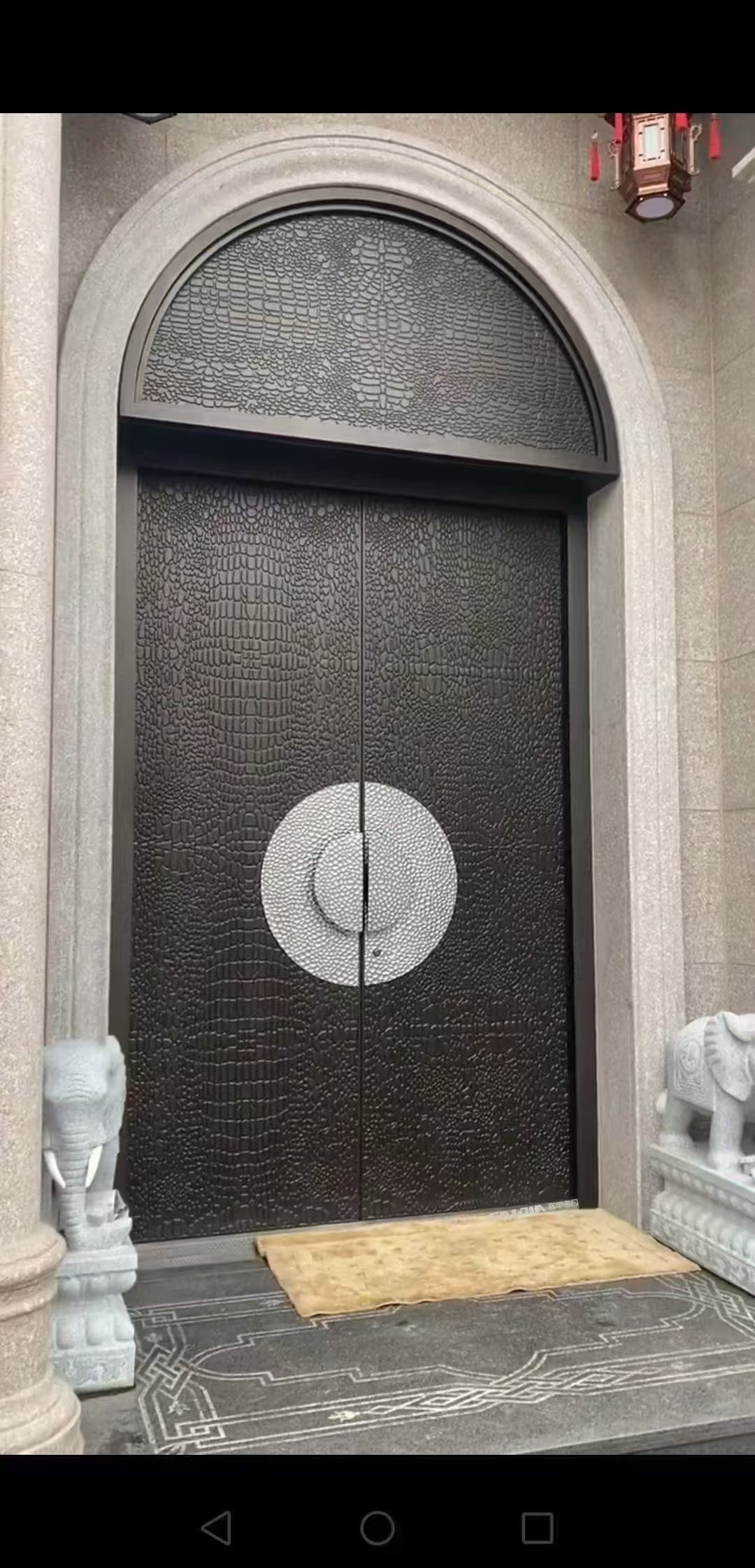 铸铝别墅大门