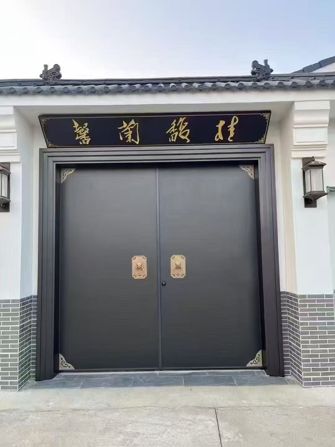 锌合金别墅大门